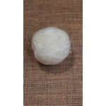 Handmade Wool Balls for felting crafts - snowy shimmer