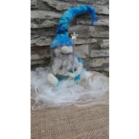 A Gnome for All Seasons, Needle Felting kit -  Winter - Gwav