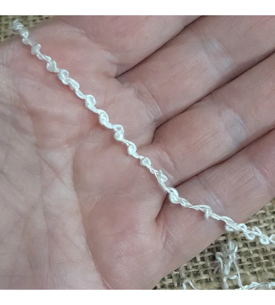 silk boucle, silk yarn, silk thread, boucle thread, wet felting, nuno felting, felting, natural silk