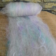 Magic Glen - green blue pink and purple Mini Carded Art Batt 15g