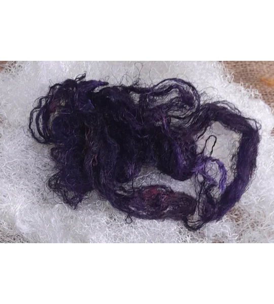 Throwster waste, undyed throwster waste, fiber for spinning, felting fiber, spinning fiber supply, eco friendly fiber, natural fiber for crafts, waste fiber for felting, art yarn fiber, sustainable textile materials