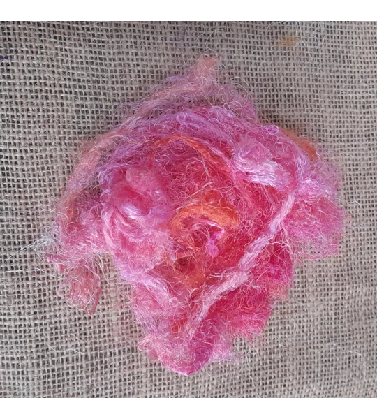 Throwster waste, undyed throwster waste, fiber for spinning, felting fiber, spinning fiber supply, eco friendly fiber, natural fiber for crafts, waste fiber for felting, art yarn fiber, sustainable textile materials