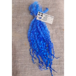 Royal Blue hand dyed 10g bunch Teeswater locks