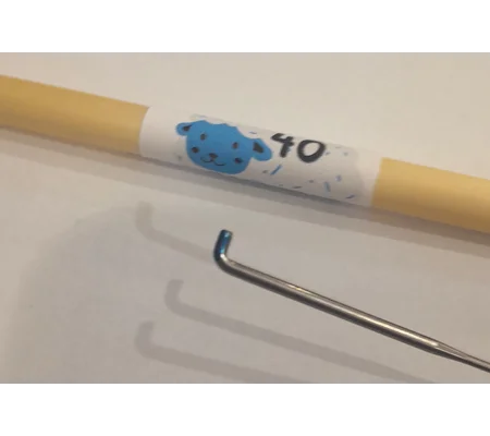 Felting Needle - 40 Triangle - 40 gauge needle for finishing and detailing