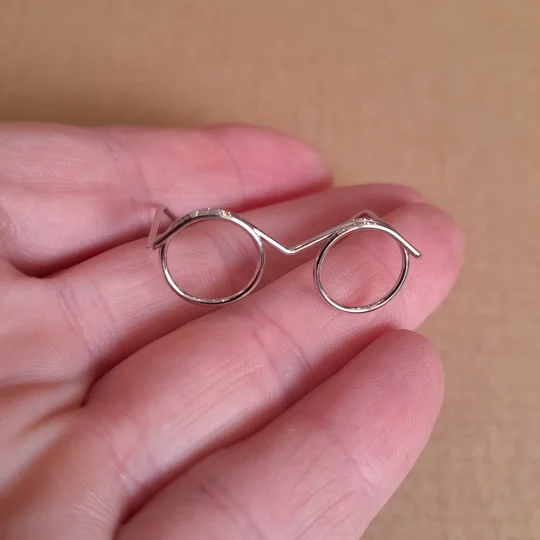 silver wire glasses