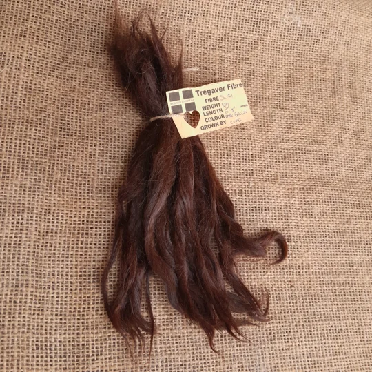 dark brown suri locks for doll hair