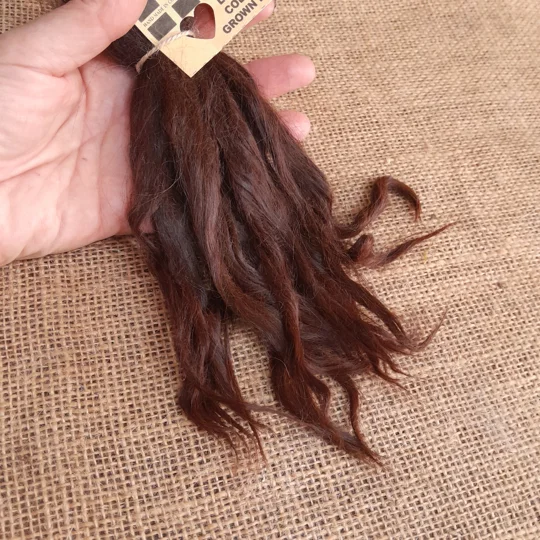 blythe doll hair in dark brown