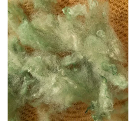 Wool Cloud - pale green - Perendale wool - hand dyed - 10g