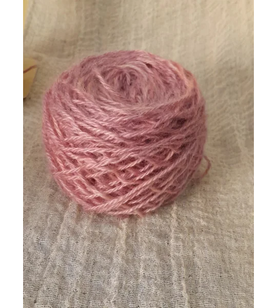 Goatally Gorgeous Pure Mohair Yarn, Hand Dyed in Rose Petal Tones tones (v)
