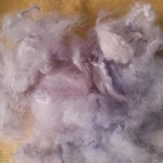 Wool Cloud - pale purple- Perendale wool - hand dyed - 10g Wool Cloud - pale purple- Perendale wool - hand dyed - 10g