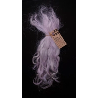Lilac Dream wavy wool locks, Grey Faced Dartmoor, rare breed sheep (v)