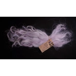 Lilac Dream wavy wool locks, Grey Faced Dartmoor, rare breed sheep (v)
