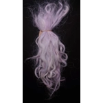 Lilac Dream wavy wool locks, Grey Faced Dartmoor, rare breed sheep (v)