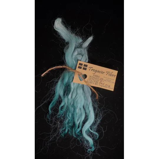 Sage Mix curly wool locks, 7g, Devon and Cornwall Longwool