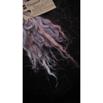 Pink blue and Lilac curly wool locks, 7g, Devon and Cornwall Longwool