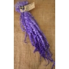 Deep Purple  Masham Curly wool Locks, approx  9 - 13 Deep Purple  Masham Curly wool Locks, approx  9 - 13