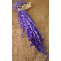 Deep Purple  Masham Curly wool Locks, approx  9 - 13