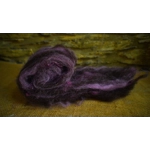 Black Brown and Purple Carded Art Batt 30g Black Brown and Purple Carded Art Batt 30g