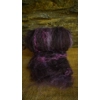 Black Brown and Purple Carded Art Batt 30g