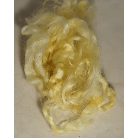 6 Easter colour curly box for felting, fibre arts and doll hair 5g each colour