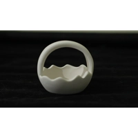 Miniature ceramic Easter Egg Basket