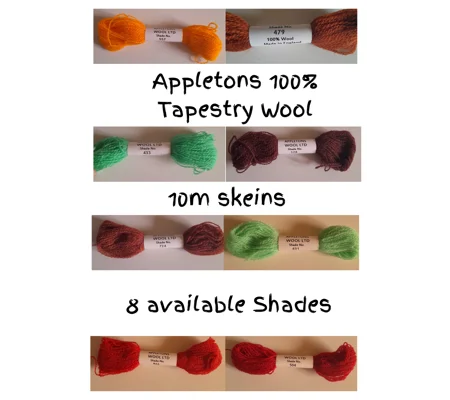 Appletons 100% British Tapestry Wool, Various Shades Available