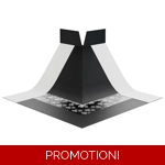 OBEX CORTEX 0242FR Rapid Tray DPC External Preformed Corner - Class A2