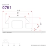 OBEX CORTEX 0500FR Interface Sealing Membrane Inc 0764 Gasket - Class B-s3,