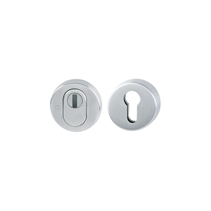 Hoppe E42ZSB-ZA/42HS-PZ-F69 Security Escutcheons Satin Stainless Steel