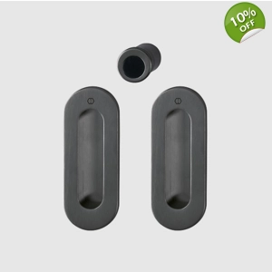 HOPPE Pocket Door Set M472 Satin Black