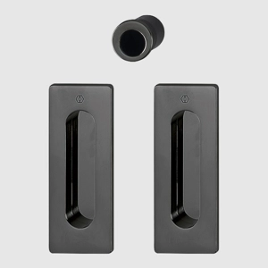 HOPPE Pocket door set M464 Polished Black