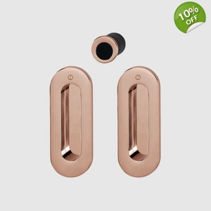 HOPPE Pocket door set M472 Copper / polished
