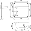 Hoppe 138S/304L (AR200S/18-SP) Sprung Euro Profile Lock Furniture 47.6mm Centres