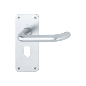 Hoppe 138S/306 (AR200S/24-UN) Unsprung Oval profile lock Furniture 48.5mm Centres