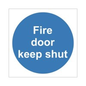 Fire Door Keep Shut Sign