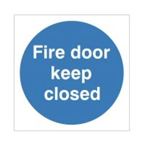 Fire Door Keep Closed Sign
