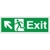 Exit Arrow Up Left Sign Exit Arrow Up Left Sign