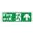 Fire Exit Arrow Up Sign Fire Exit Arrow Up Sign