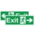 Double Sided Exit Arrow Left/Right Sign Double Sided Exit Arrow Left/Right Sign