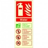 Water Fire Extinguisher Identification Sign