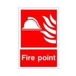 Fire Point Sign