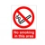 No Smoking in this area Sign - 150mm x 200mm