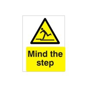 Mind the step Sign 150x200