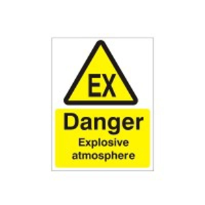 Danger Explosive Atmosphere Sign