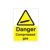 Danger Compressed Gas Sign