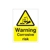 Warning Corrosive Risk Sign