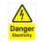Danger Electricity Sign 150x200