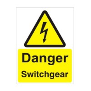 Danger Switchgear Sign 150X200