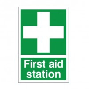 First Aid Station Sign