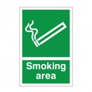 Smoking Area Sign